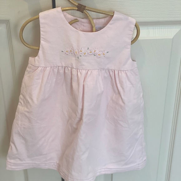 The little white co pink dress size 18/24 months - Picture 1 of 4